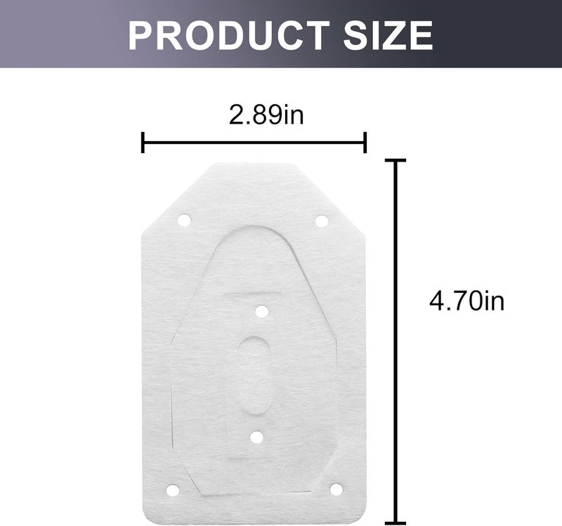 GEAIN 071076 Furnace Burner Gasket Fits for Suburban Rv Furnace Electrode Burner,Part # 071076 525011 070398-2 Pack - Image 2
